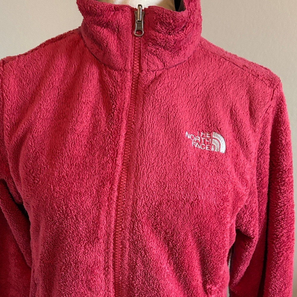 The North Face Raspberry Fleece Jacket